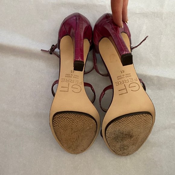 gianfranco ferre stiletto strappy heels - Picture 6 of 6